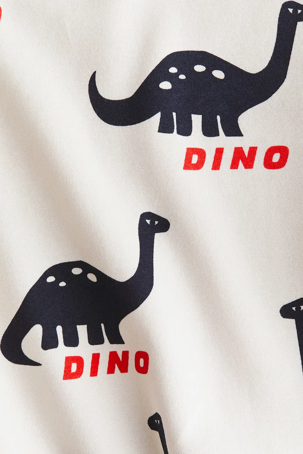 Толстовка с принтом H&M, Hellbeige/Dinosaurier — фото 2