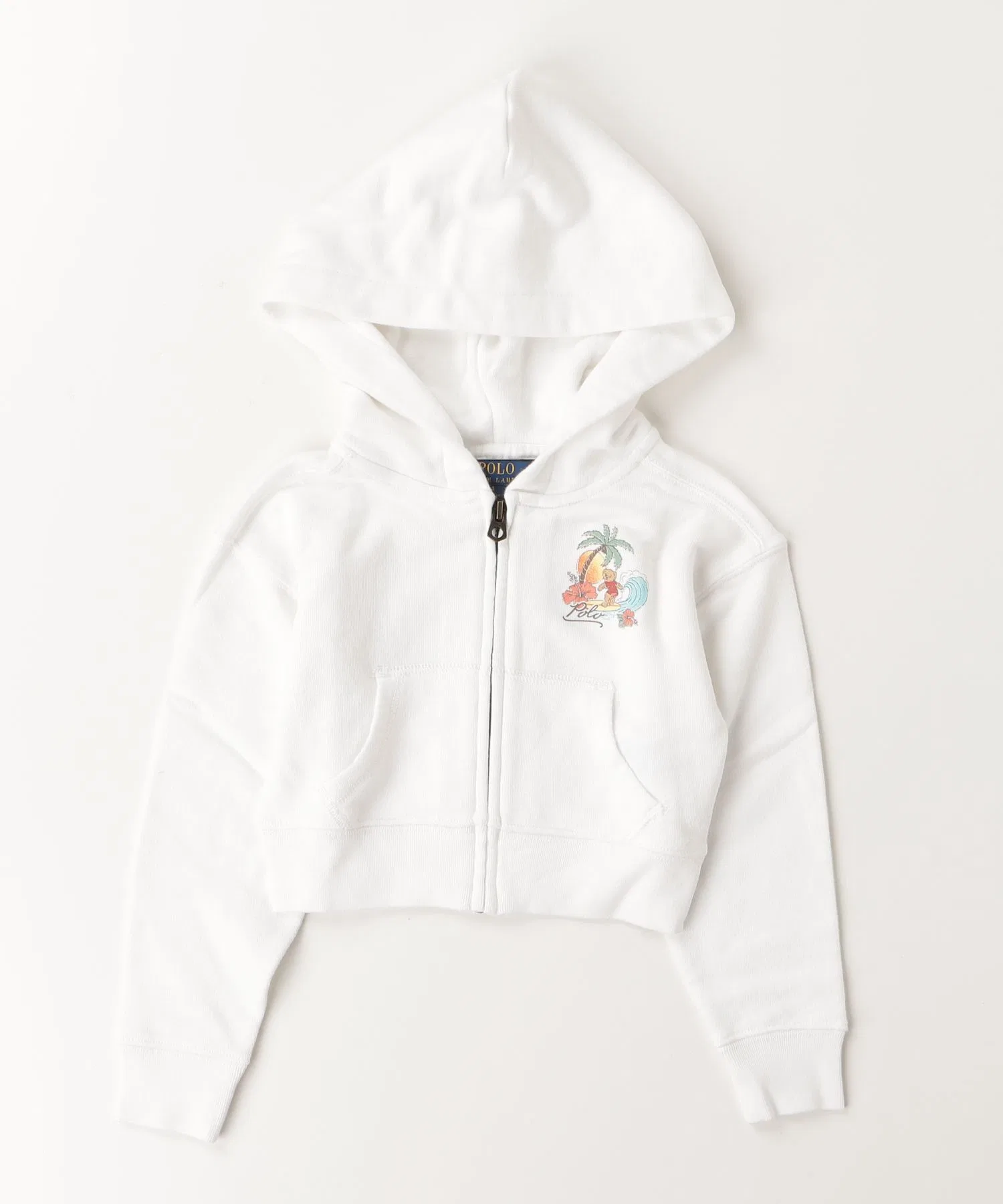 Толстовка Polo Bear Terry Boxy на молнии — фото 3