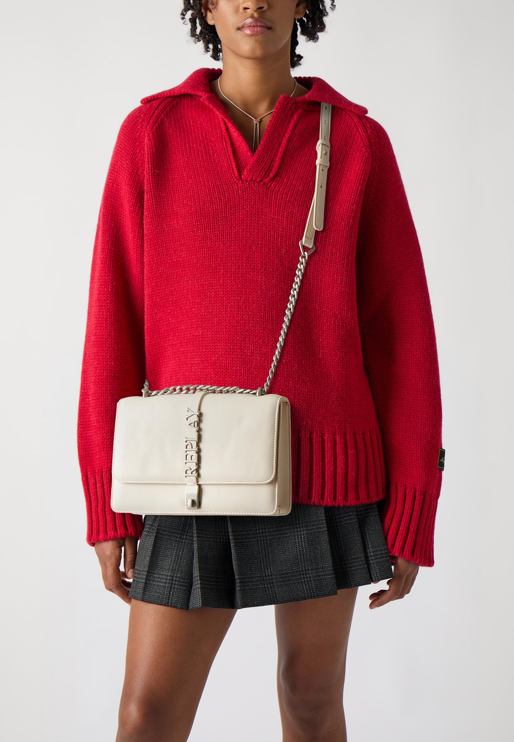 

Сумка через плечо PHOENIX SOFT LOGO CROSSBODY Replay, белый