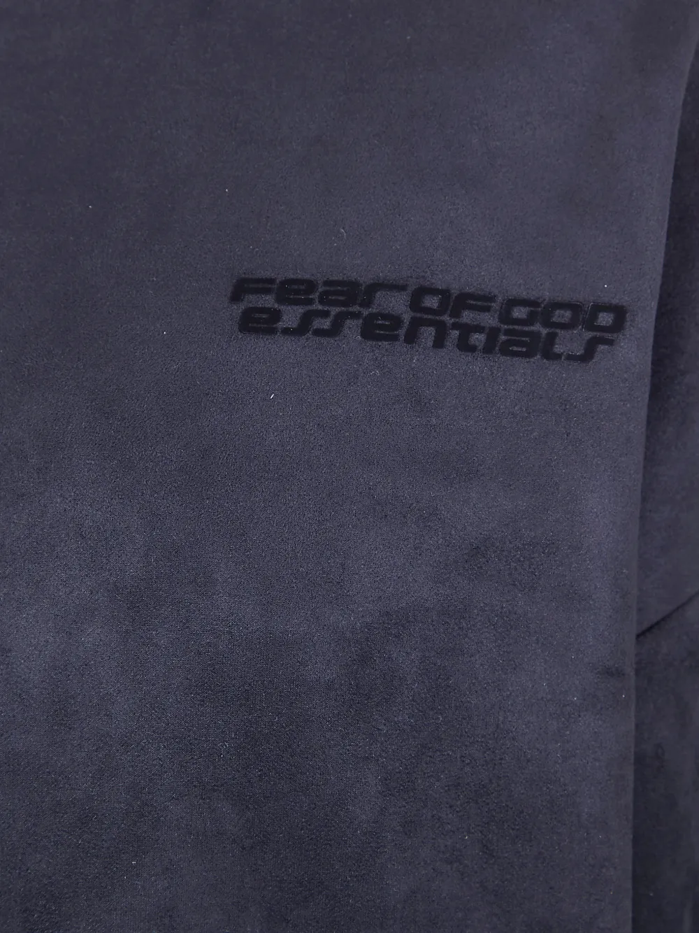 Бомбер на молнии с логотипом FEAR OF GOD ESSENTIALS, серый — фото 3