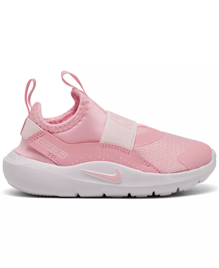 Кроссовки для бега Flex Runner 4 для малышей от Finish Line Nike, розовый — фото 2