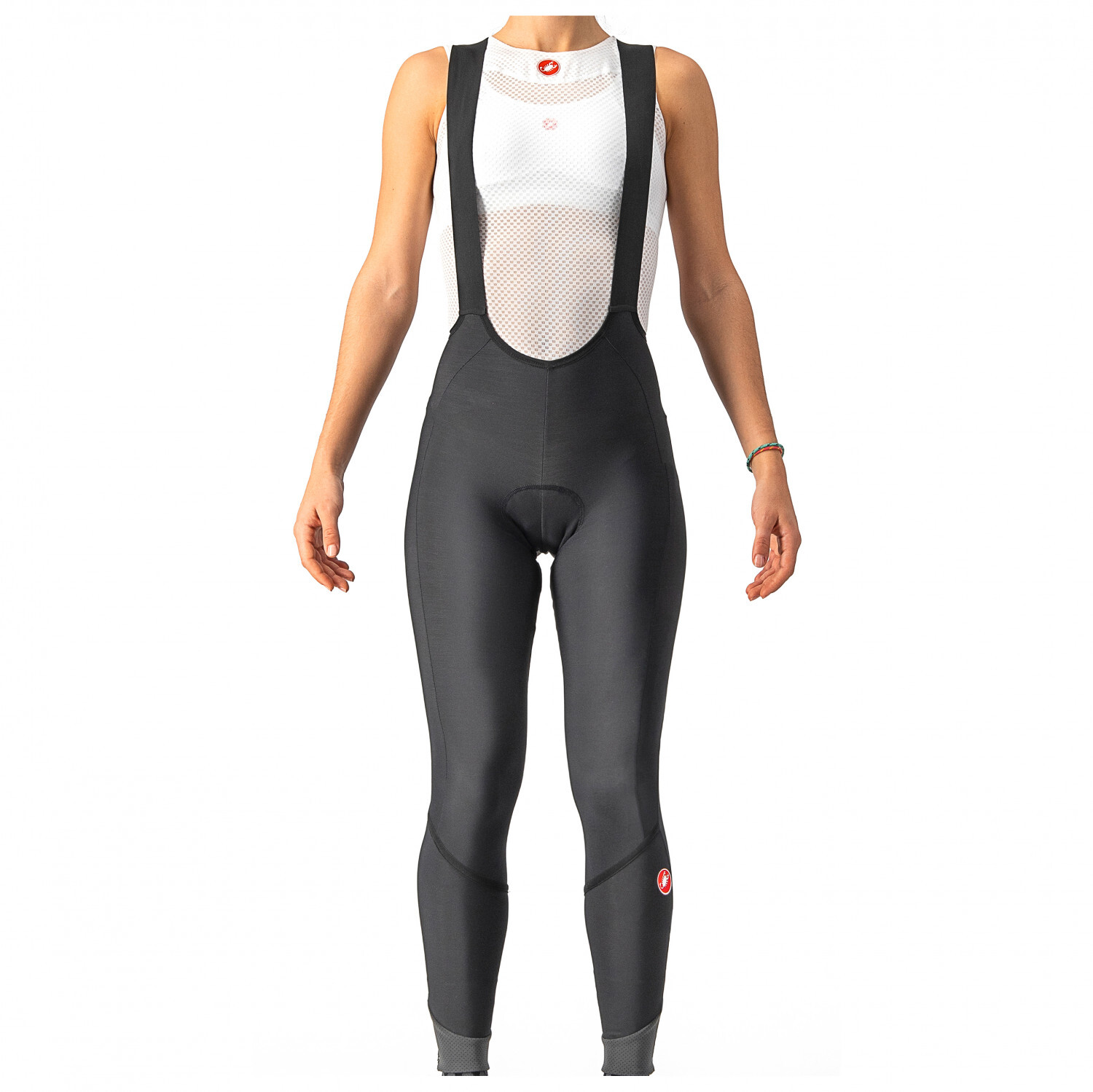 

Велосипедные шорты Castelli Velocissima DT Bibtight, цвет Black/Black Reflex