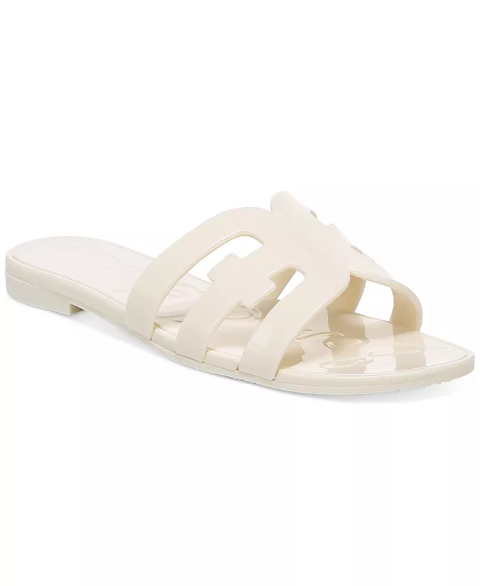 Женские сланцы Jelly с логотипом Bay Sam Edelman, белый