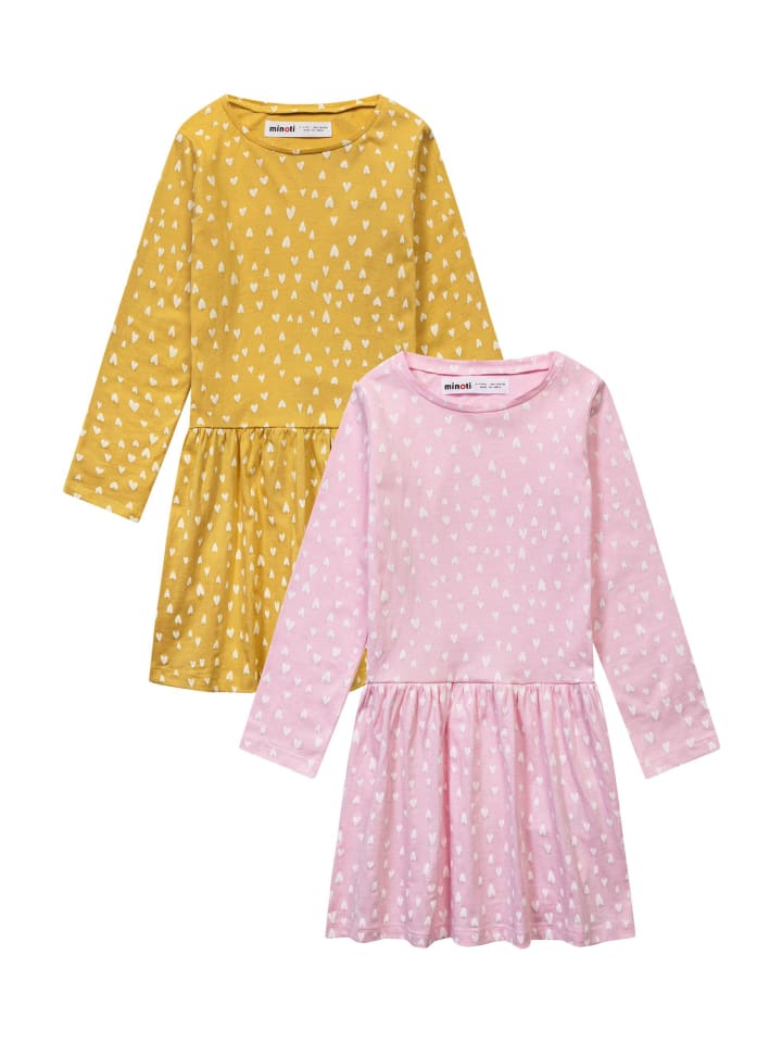 

Платье Minoti 2er-Set: Jerseykleid 12MDRESS 1, цвет senfgelb