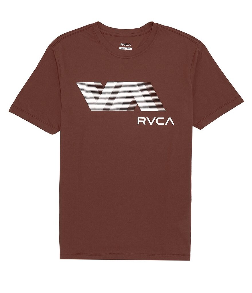 

Футболка с коротким рукавом RVCA VA RVCA Blur, красный