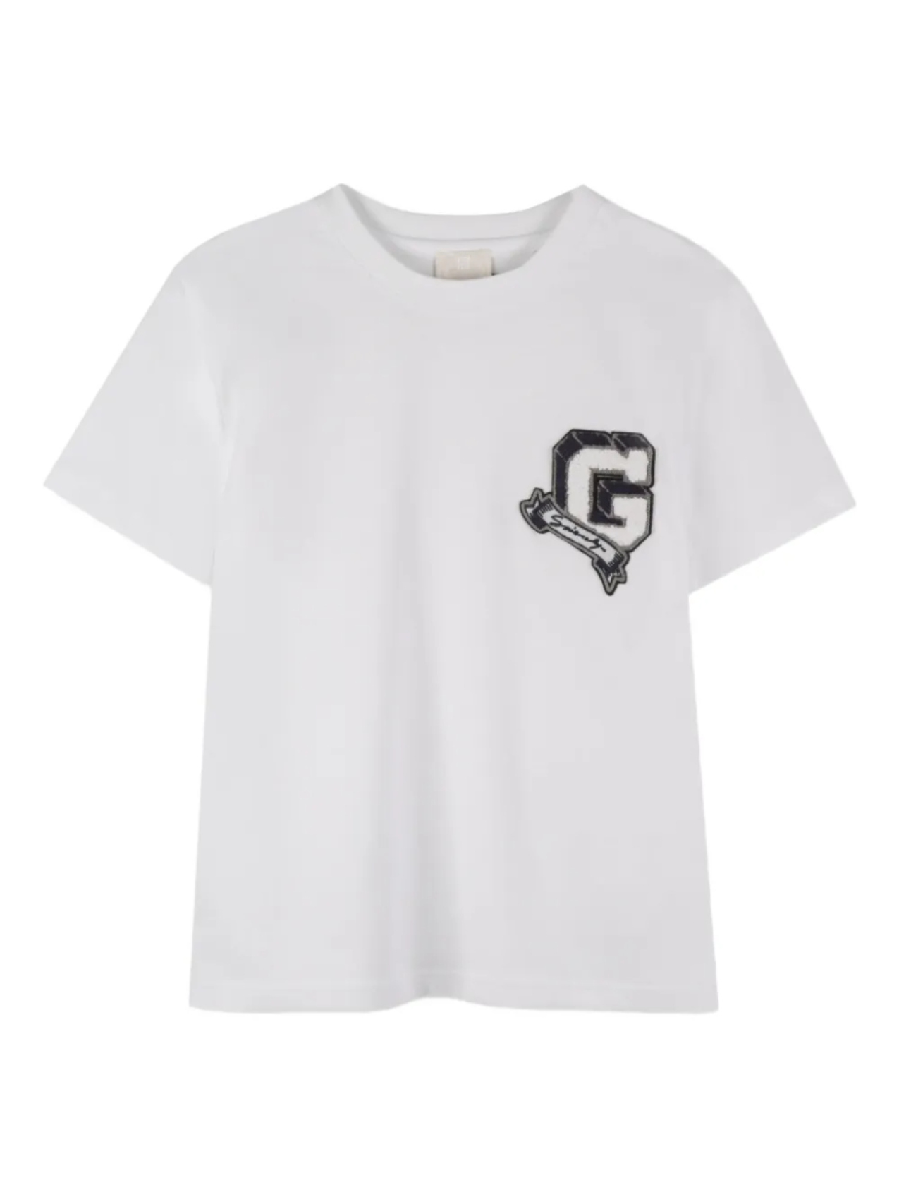 

Футболка из хлопка с логотипом Givenchy Kids, белый