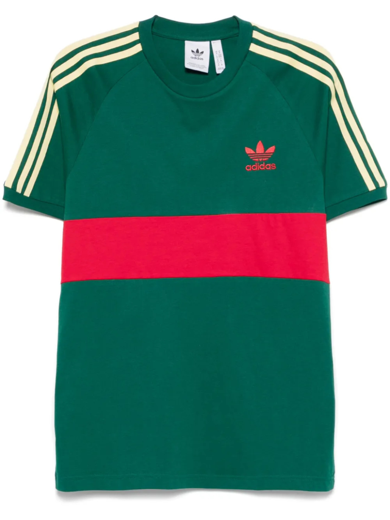 

Adidas футболка в стиле колор-блок, зеленый