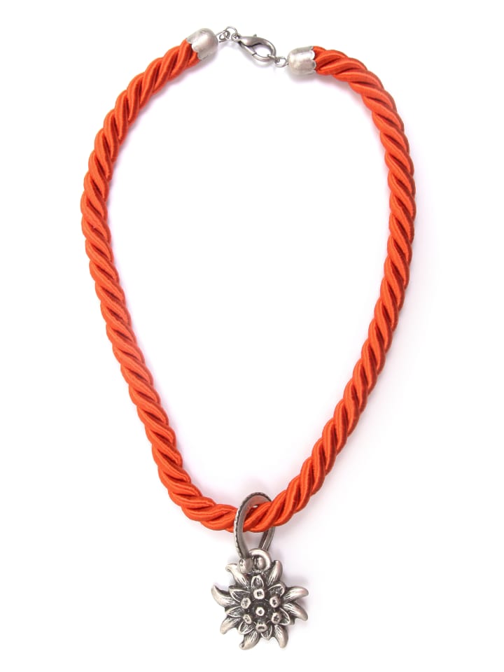 

Allgäu Rebell Колье для дирндля "Марлен" оранжевого цвета