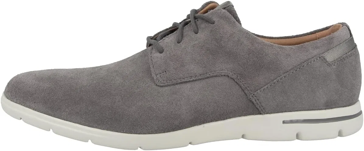 Мужские туфли-дерби Clarks Vennor Walk, Grey Suede