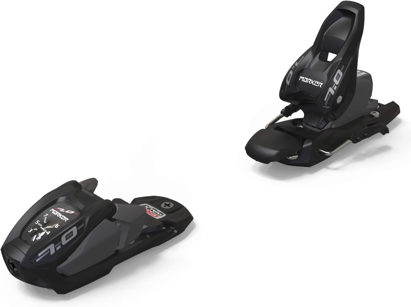 

Лыжные крепления Marker 7.0 Junior 2020, черный антрацит, 70 мм, Black/Anthracite