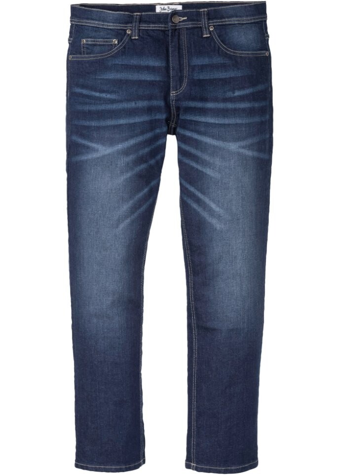 

Прямые эластичные джинсы обычного кроя John Baner Jeanswear, синий