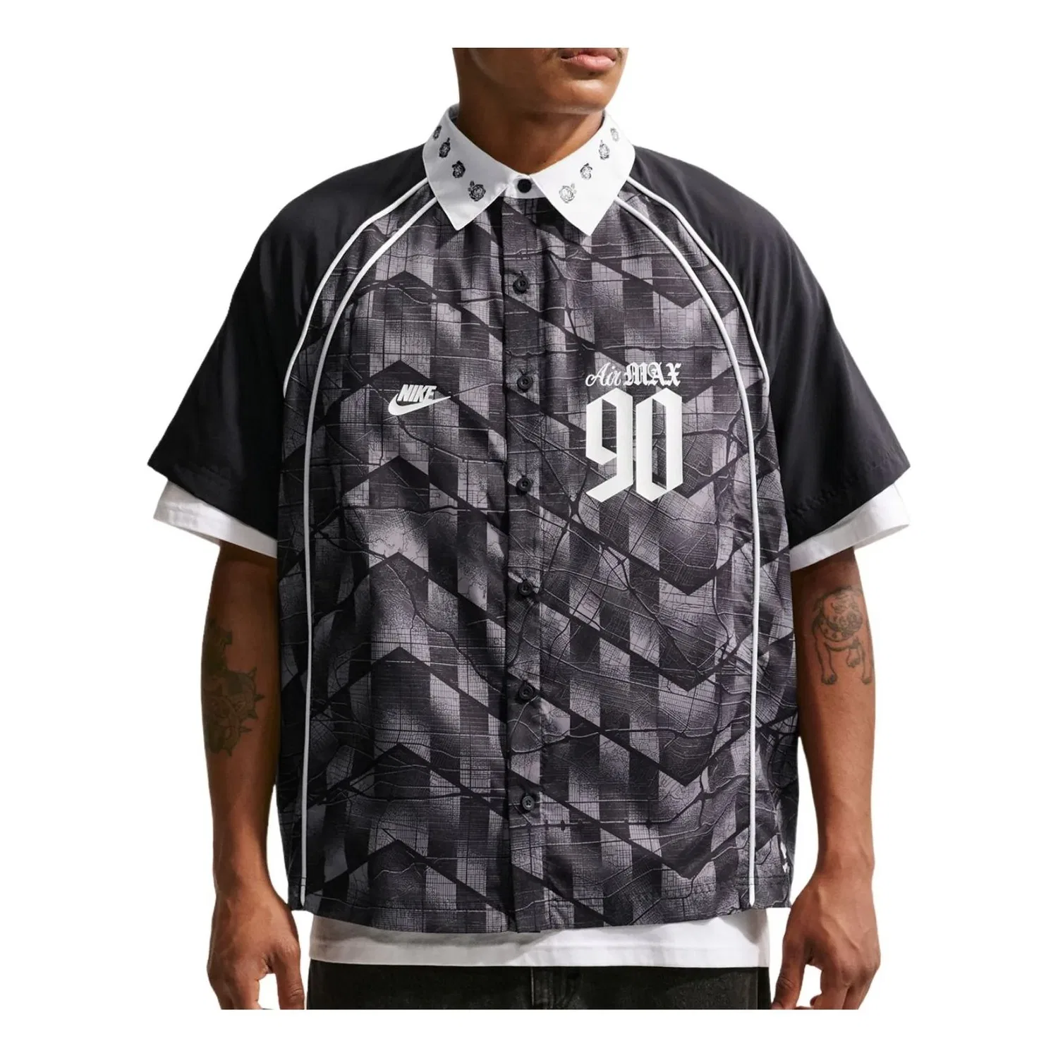 Футболка для скейтбординга Nike SB Dri-FIT Bowler, черный