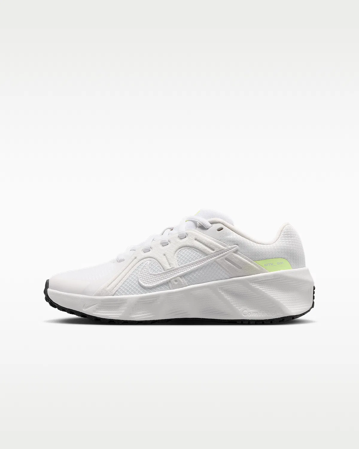 Кроссовки для старших детей Nike Metro Tek, White/Summit White/Off White/Metallic Summit White