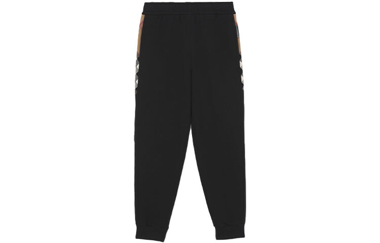 

Burberry Женские трикотажные спортивные штаны, цвет Black