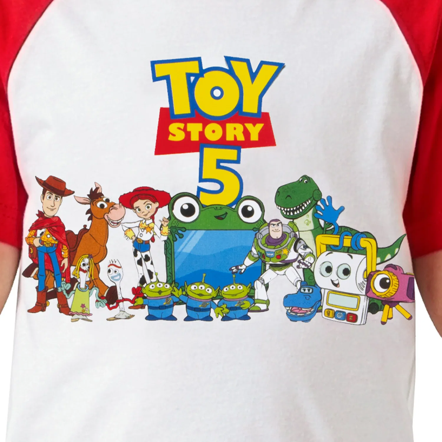 Детский костюм с принтами Toy Story Disney, красный — фото 3