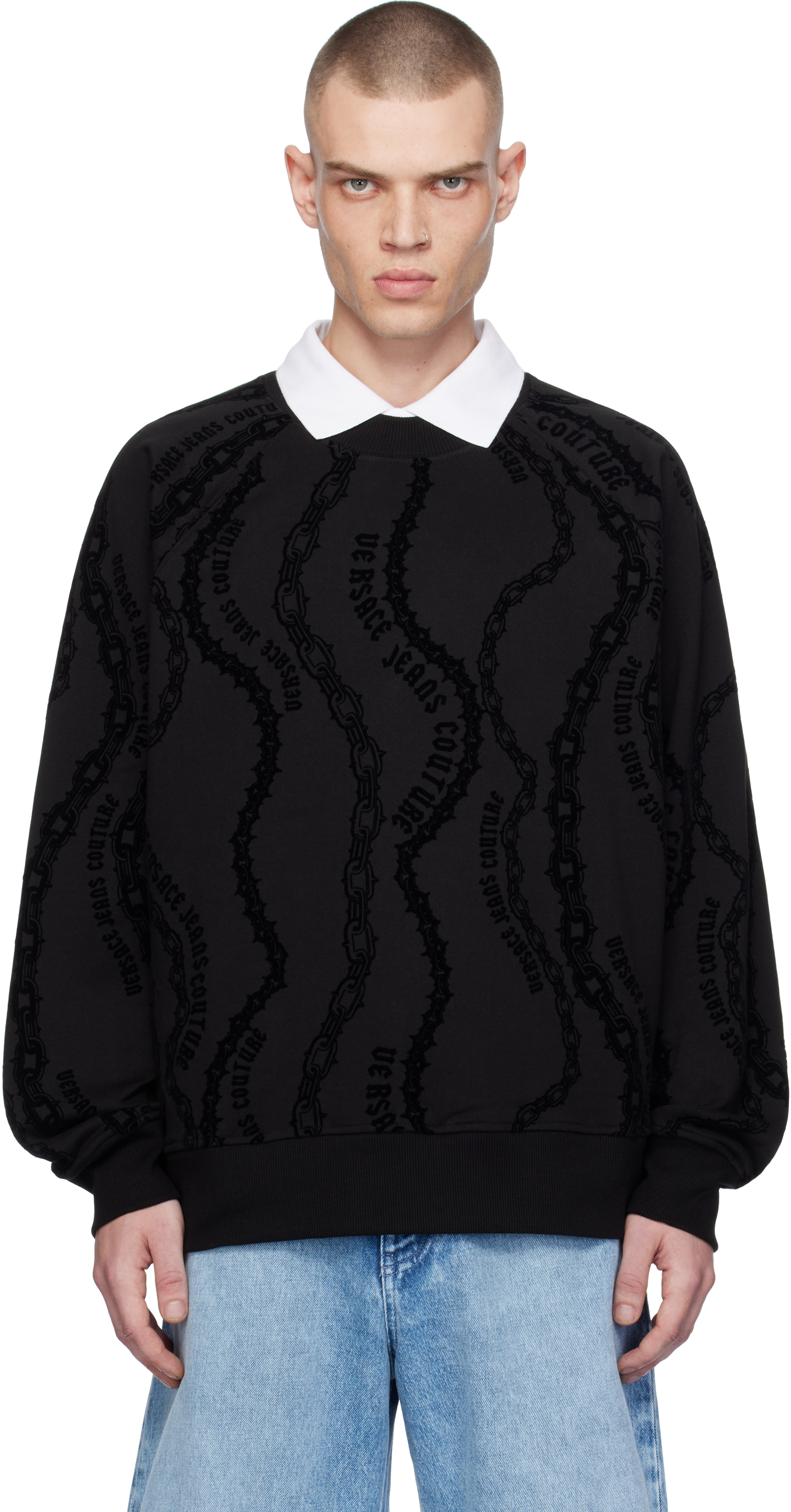 

Толстовка Chain Couture Versace Jeans Couture