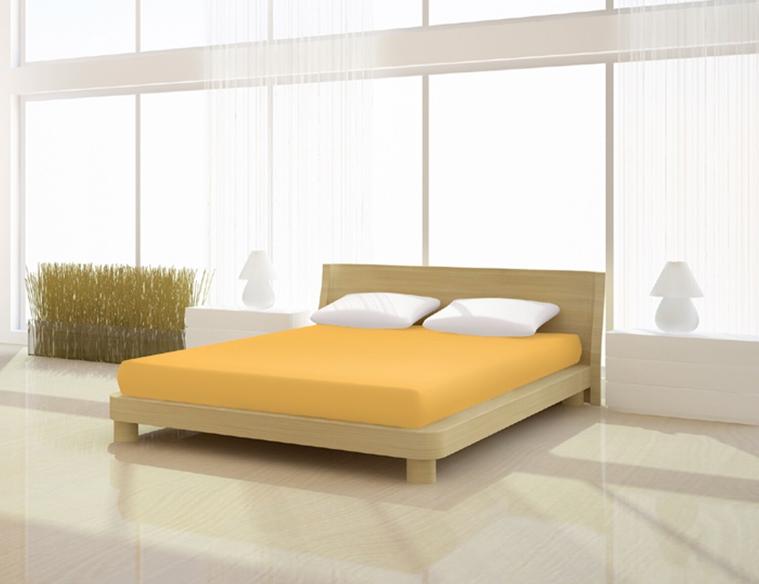 

Простыня Mr.Sandman Elastan basic 140 160 x 200 220 см, цвет mais