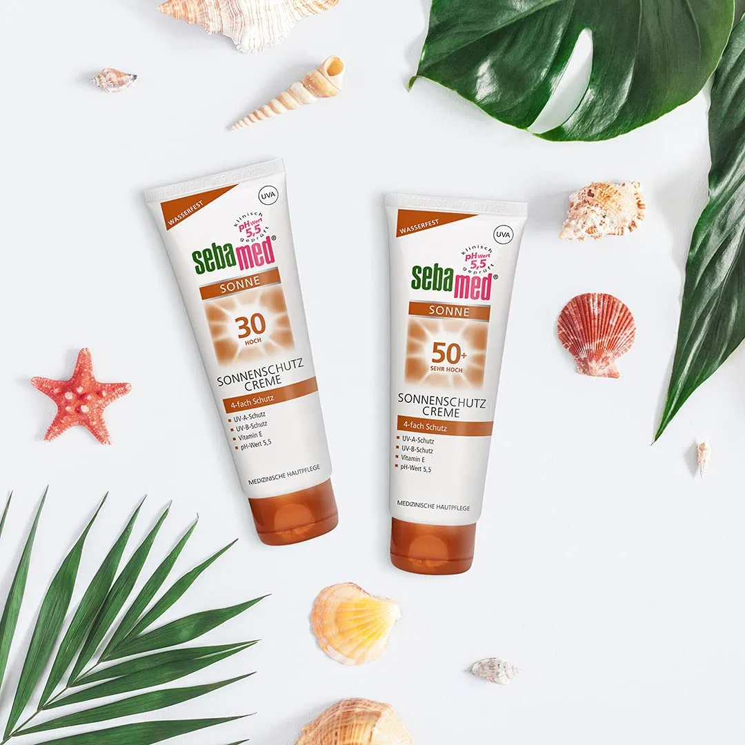 Солнцезащитный крем для лица SPF 50+ от Sebamed Sebamed — фото 2