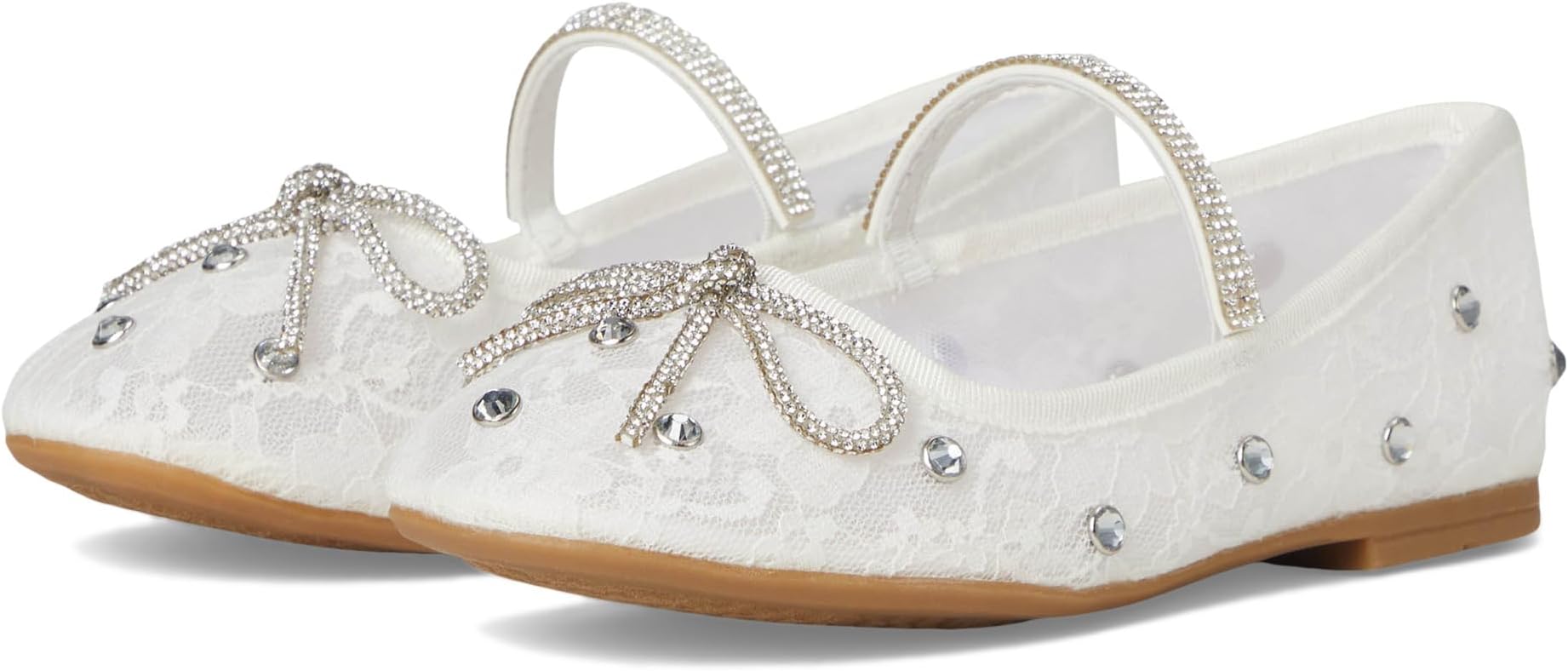 

Балетки Nina Kids Leva, цвет White Mesh