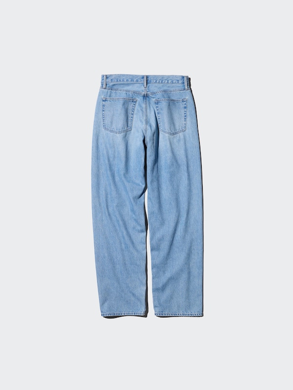 Мешковатые джинсы (удлиненные) Uniqlo, 65 blue — фото 4