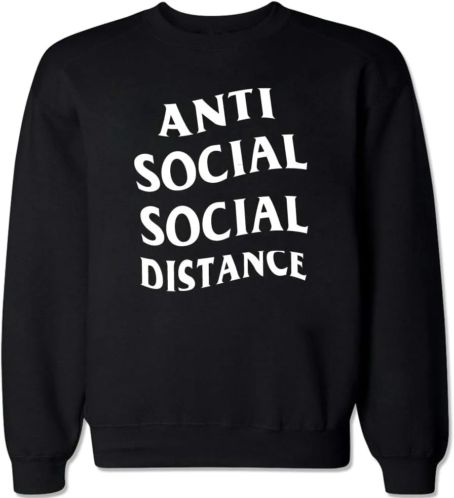 

FTD Apparel мужской свитшот Anti Social Social Distance