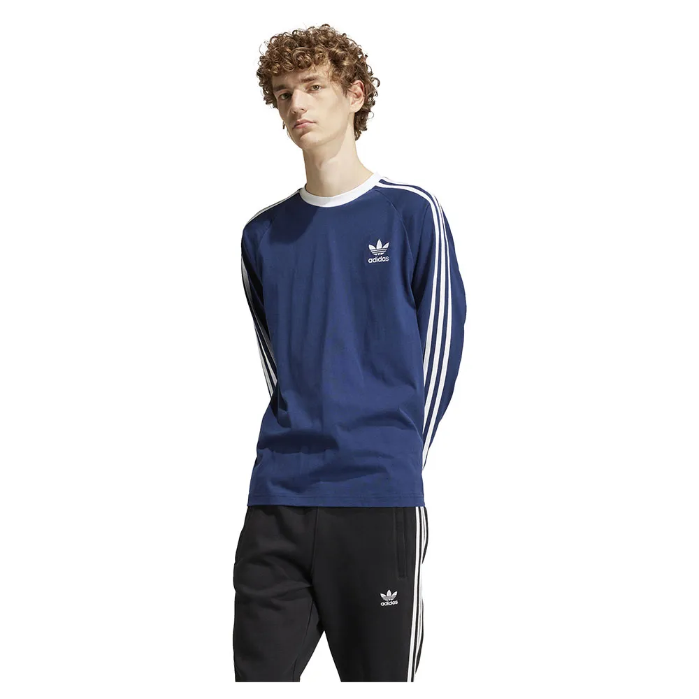 

Лонгслив adidas Originals Adicolor Classics 3 Stripes, синий
