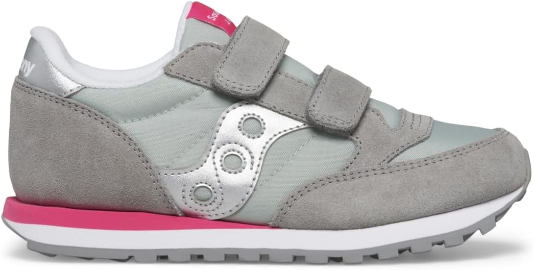 

Детские кроссовки Saucony Jazz Double Hook Loop для унисекса, розовый/серый