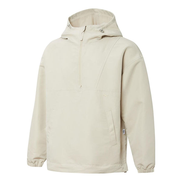 

Куртка mmq 1/2 zip hoodie 'off white' Puma, белый