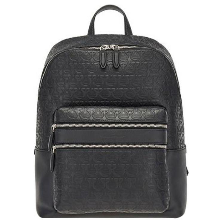 

Ferragamo Ганчини Рюкзак из Коровьей Кожи Мужской Черный