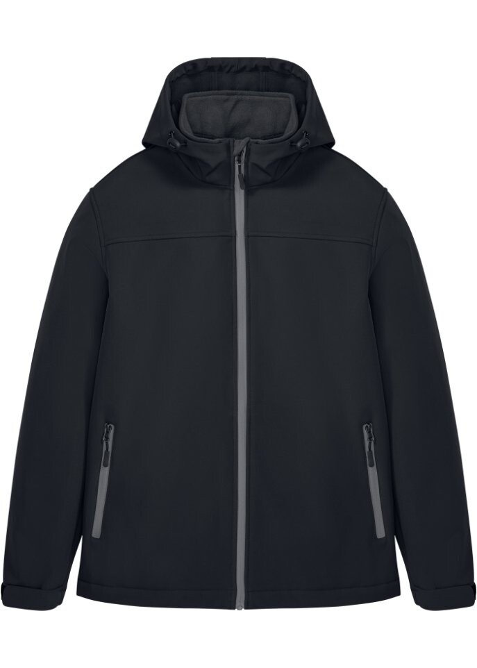 

Куртка softshell удобного кроя Bpc Bonprix Collection, черный