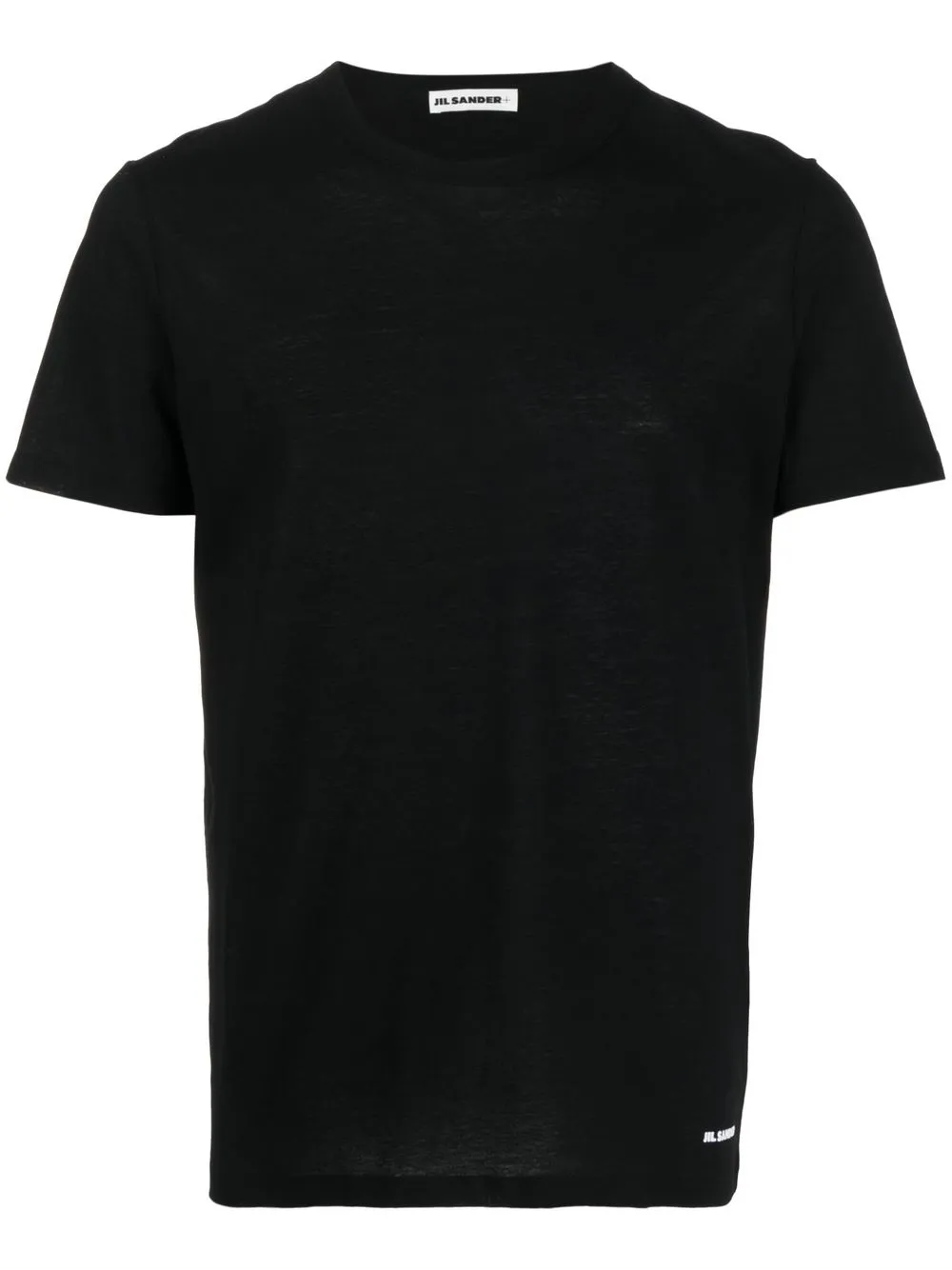 

Однотонная футболка JIL SANDER, черный