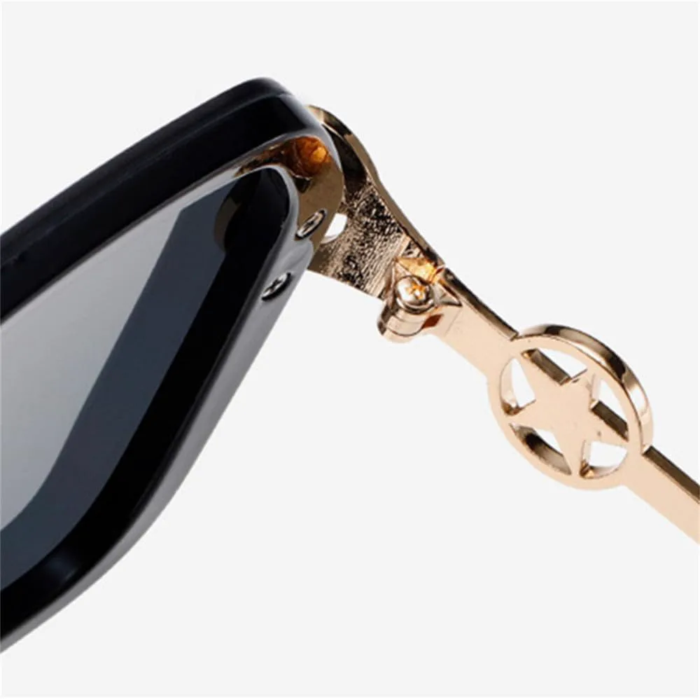 

Мужские солнцезащитные очки в металлической оправе с градиентным переходом цвета, защита от УФ-излучения, винтажные солнцезащитные очки для женщин HDUBFY, 2