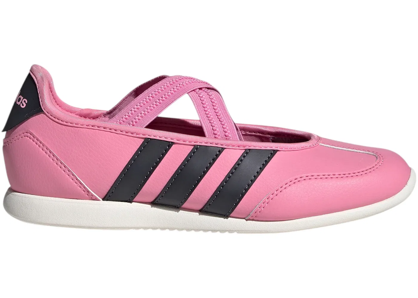 Детские кроссовки для девочек повседневные Adidas Barreda Mary Jane, Bliss Pink/Carbon/Off White