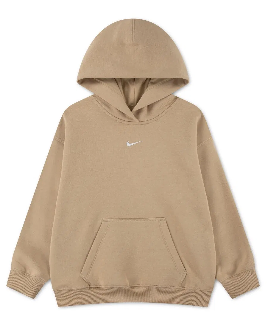 Худи оверсайз с капюшоном Nike Sportswear Studio Fleece, Linen
