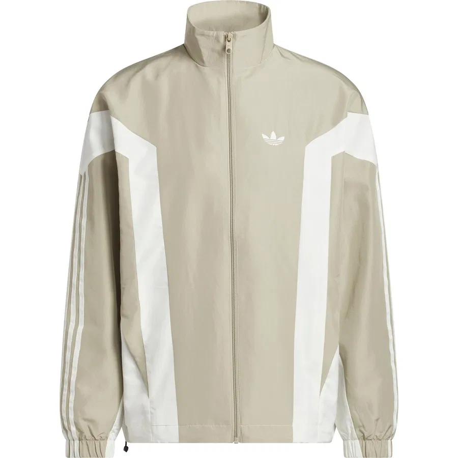 Ветровка баскетбольная с высоким воротником Originals Basketball Wind Breaker Jacket adidas, Черный — фото 3