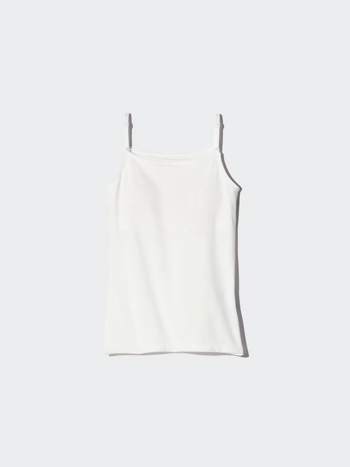 Бюстгальтер-майка Uniqlo Airism, детский, из хлопка, белый
