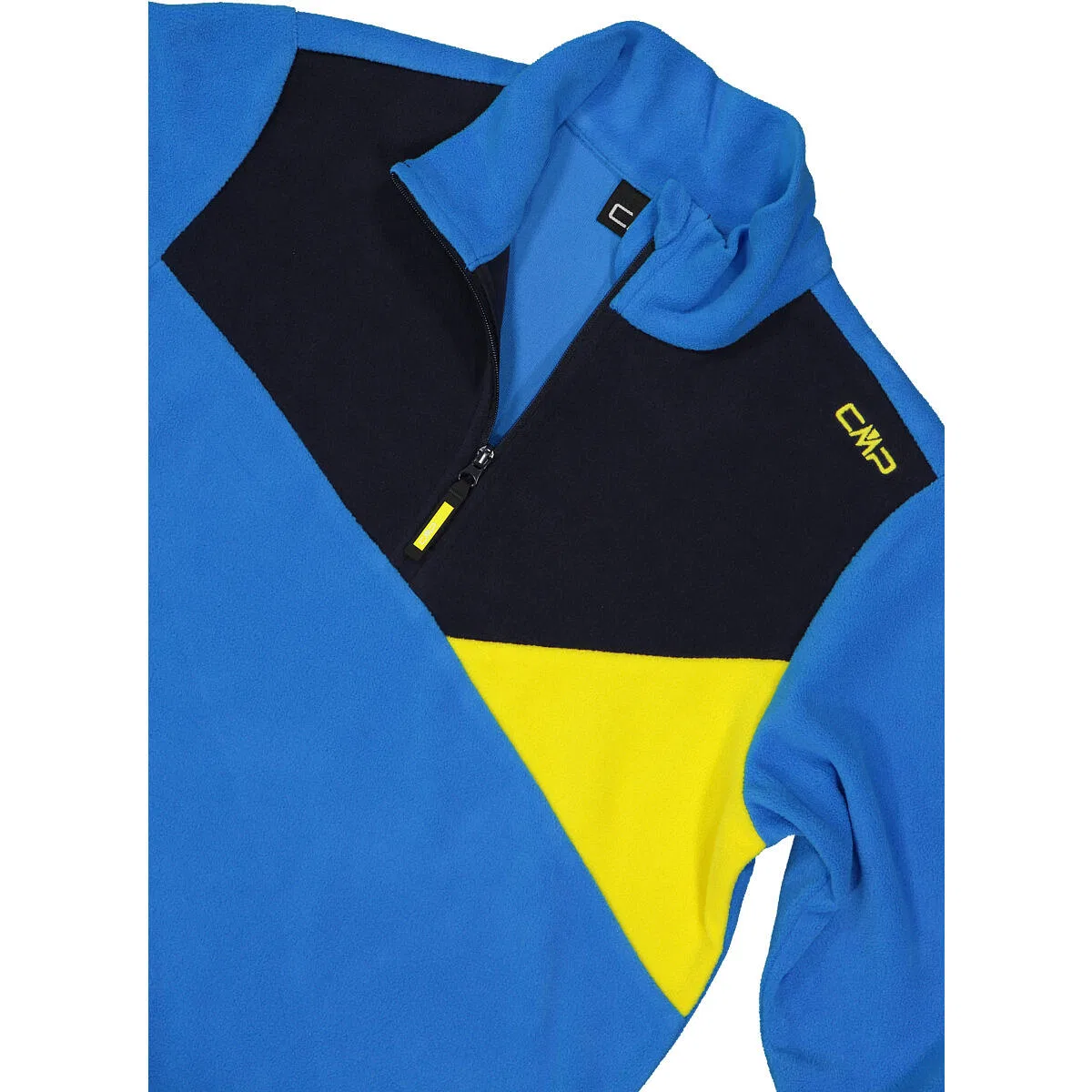Детский свитшот для мальчиков с принтом Kid Sweat CMP, Konigsblau Navyblau Gelb — фото 4