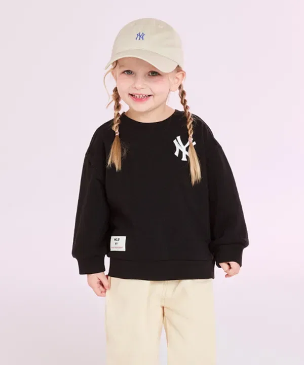 Футболка с принтом Sportive Basic, Mlb Kids, черный — фото 4