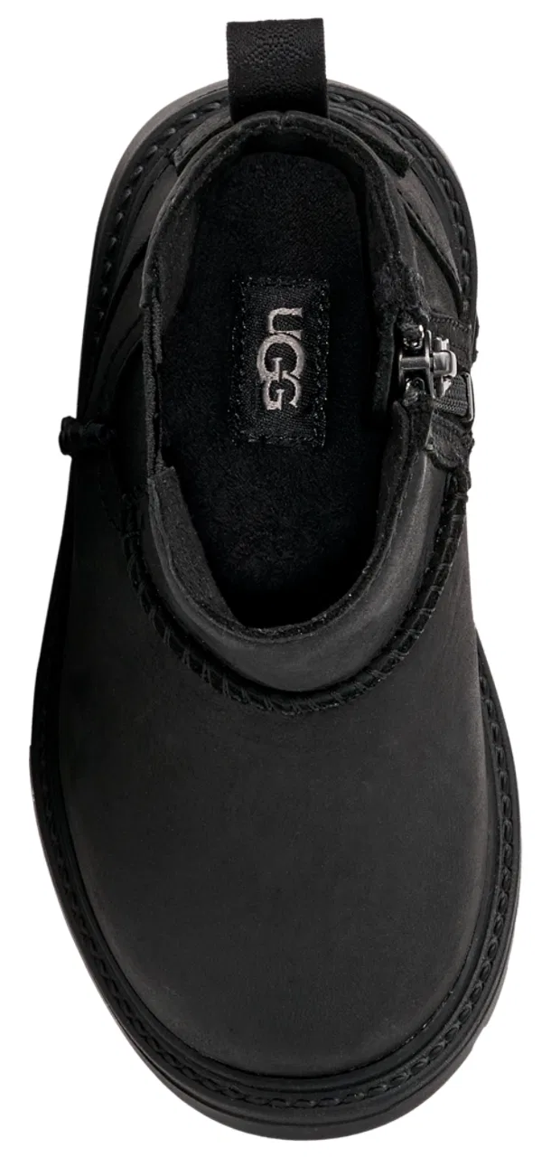 Детские ботинки для девочек с водонепроницаемым верхом Perry Weather Chelsea UGG, Black — фото 4