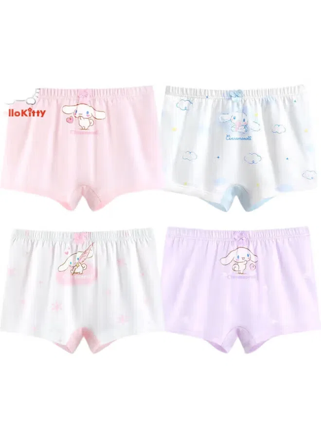 Трусы-боксеры детские хлопковые с принтом Hello Kitty, разноцветный