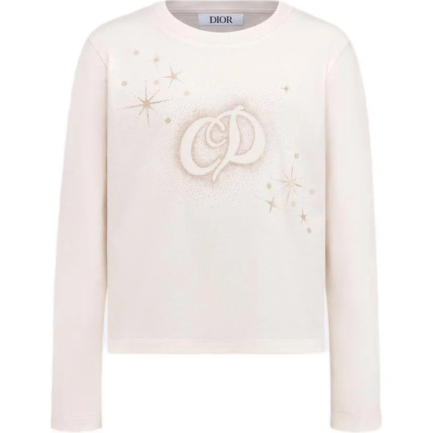 Футболка детская с коротким рукавом DIOR, Vanilla White