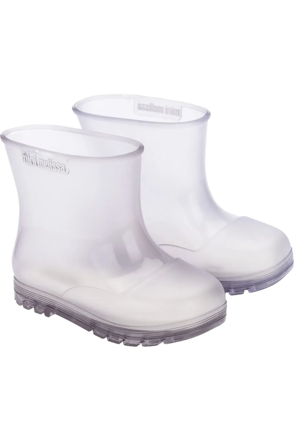 Детские сапоги дождевые ароматизированные Welly Rain Boots Mini Melissa, Clear