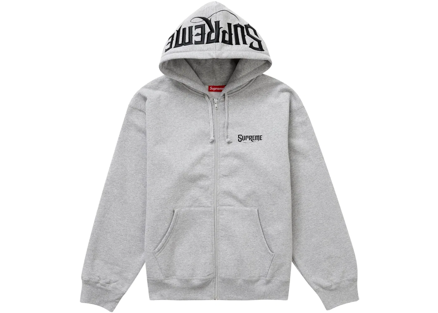 Мужская худи с капюшоном Mister Cartoon Supreme, Heather Grey