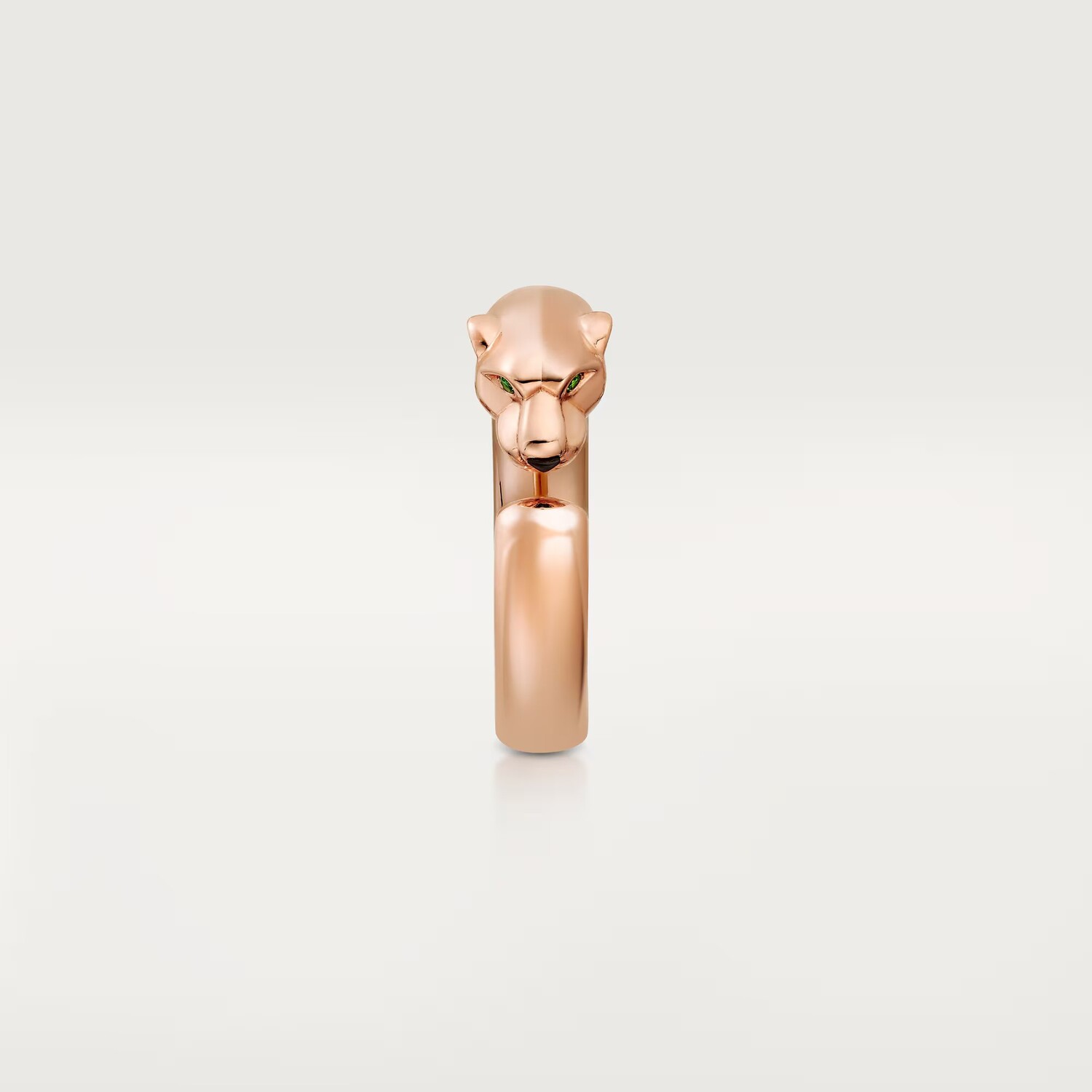 Кольцо Cartier Panthère de Cartier, розовое золото/оникс/цаворит — фото 2