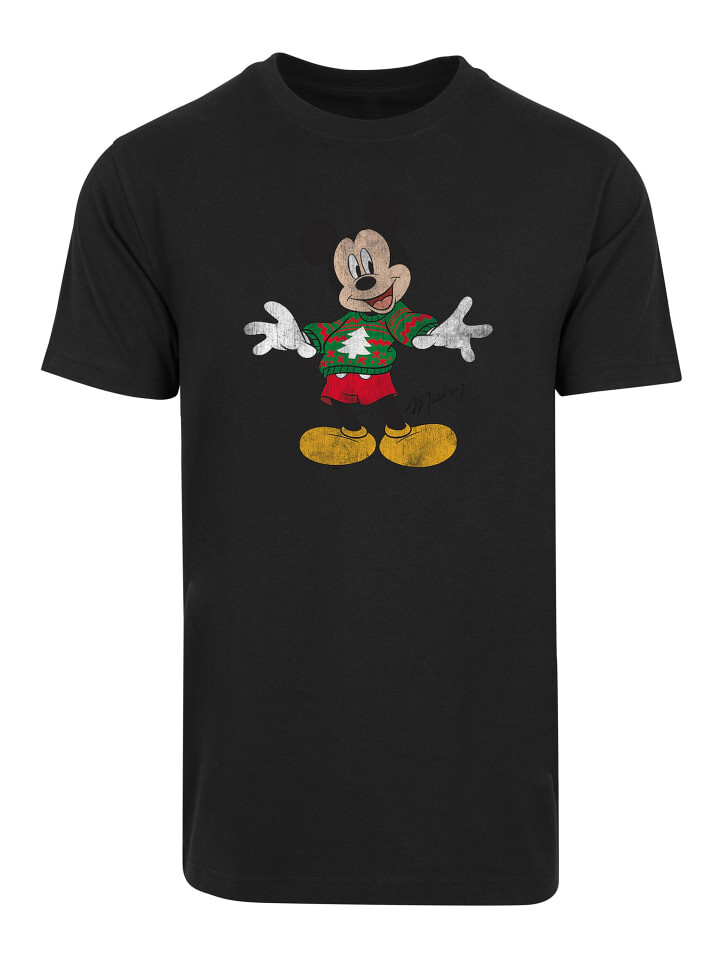 

Футболка F4NT4STIC Disney Micky Maus Weihnachten, черный
