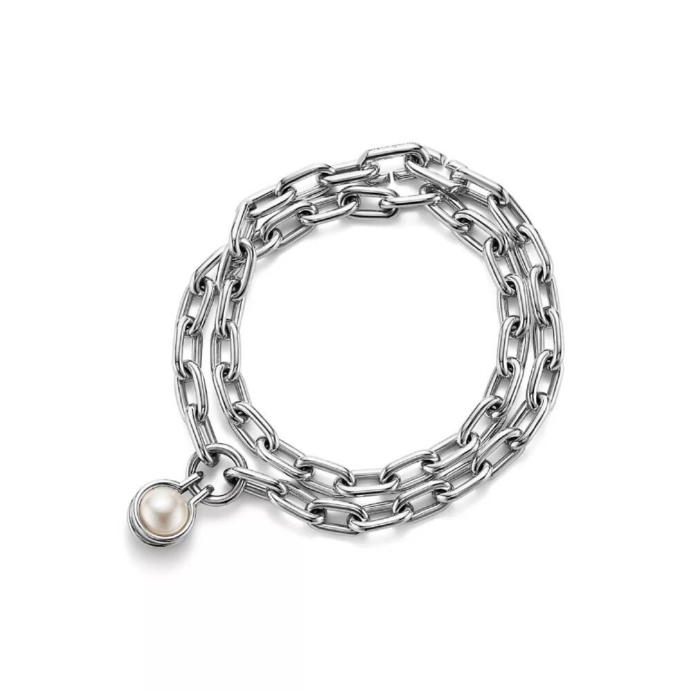 

Браслет Tiffany & Co. Freshwater Pearl, серебро