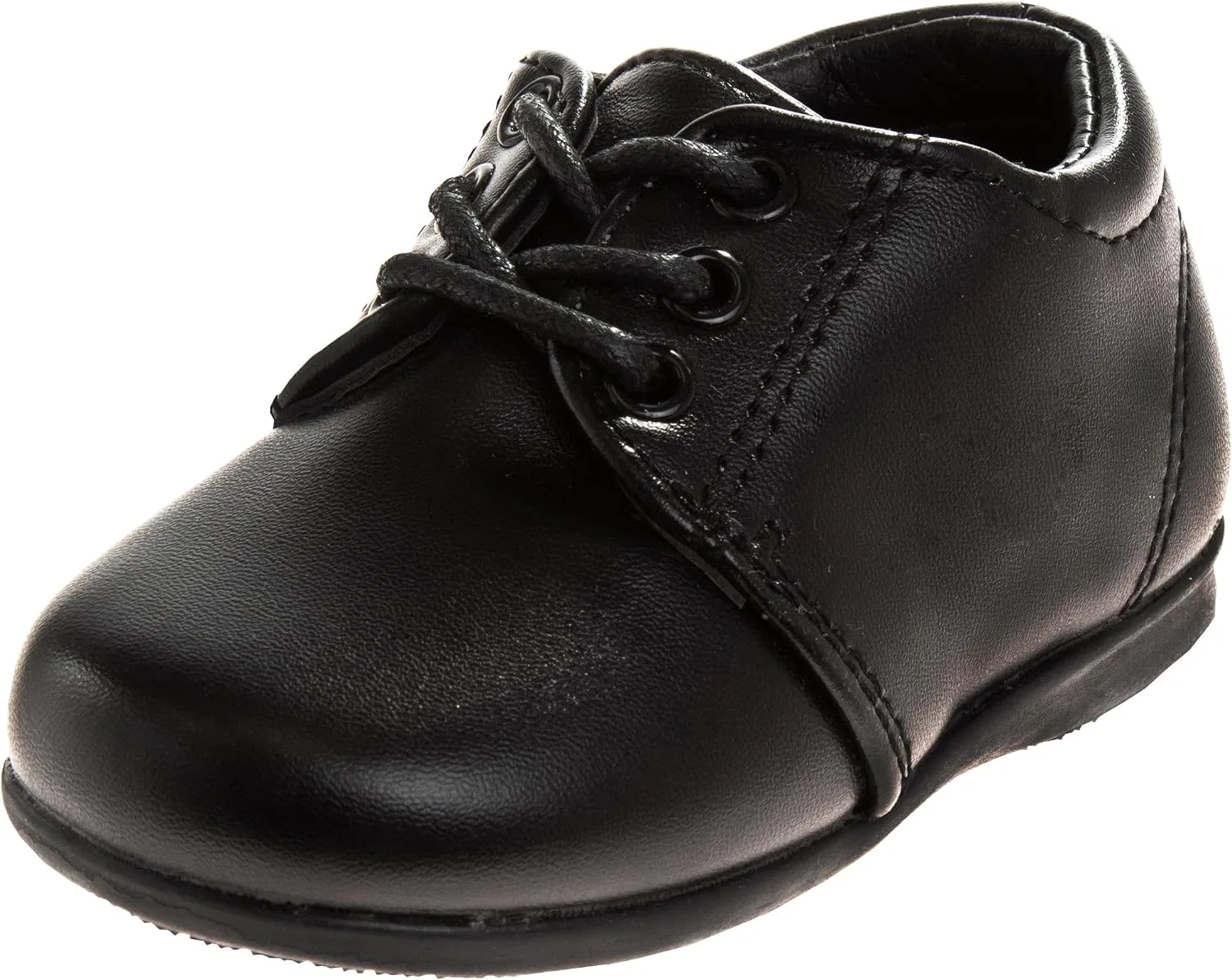 Детские туфли для мальчиков из кожзама Josmo, Black Low