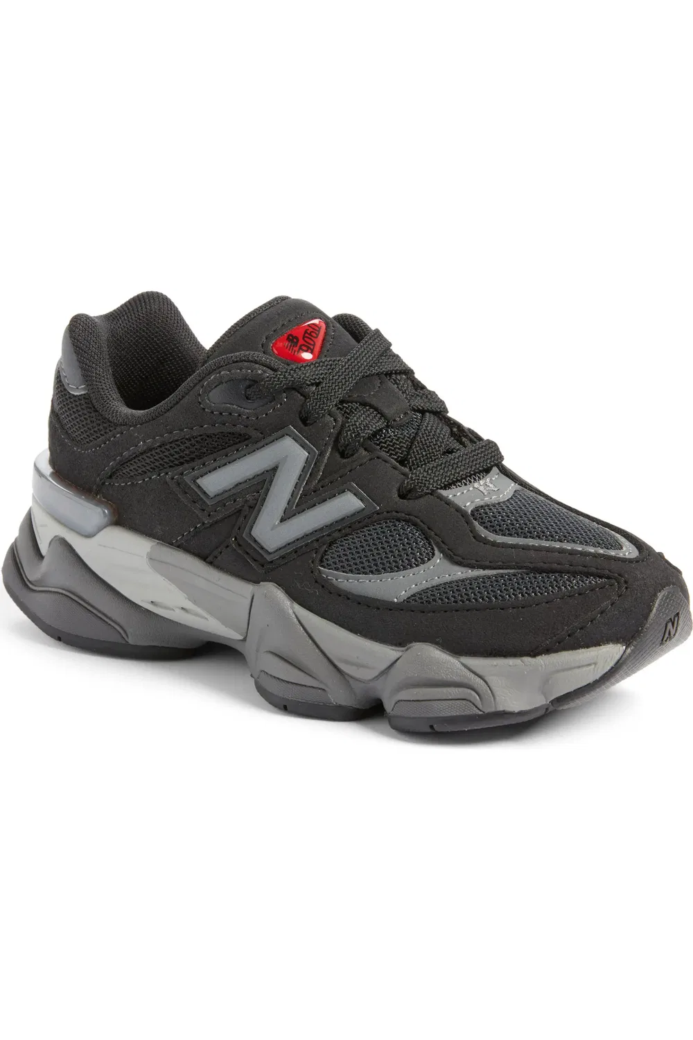 Детские кроссовки на толстой подошве 9060 New Balance, Black/Castle Rock