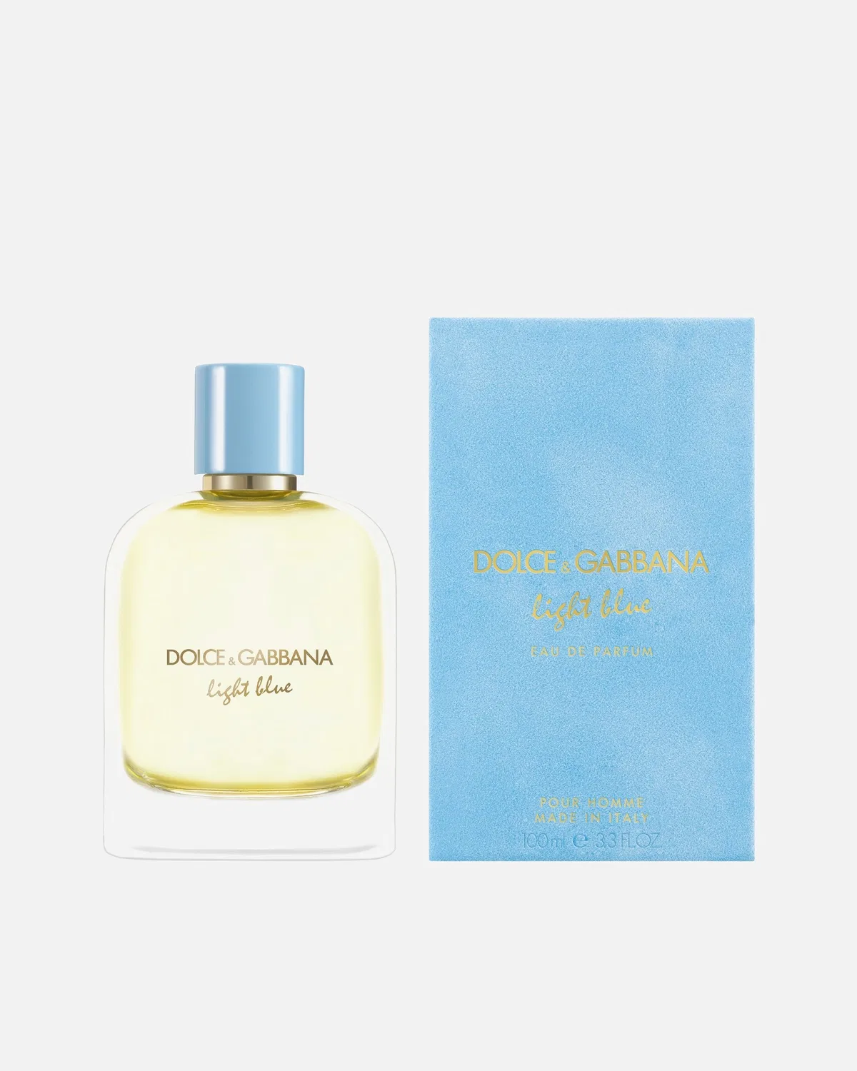 Парфюмированная вода светло-голубого цвета для мужчин Dolce&Gabbana, 100 Ml — фото 2