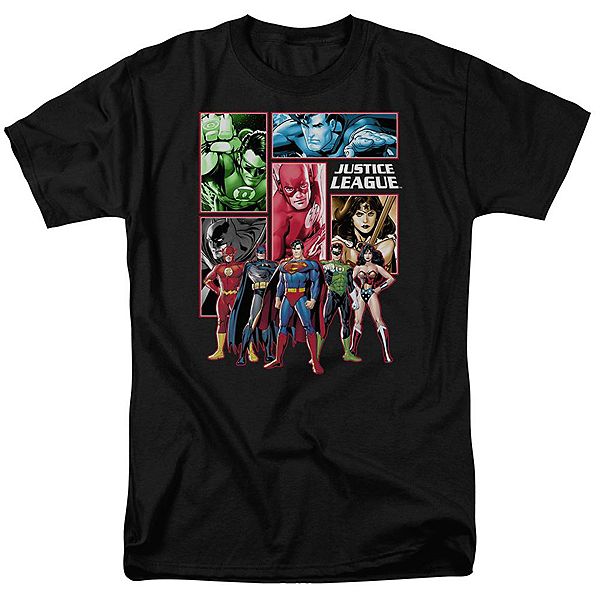 

Футболка с принтом Justice League of America Licensed Character